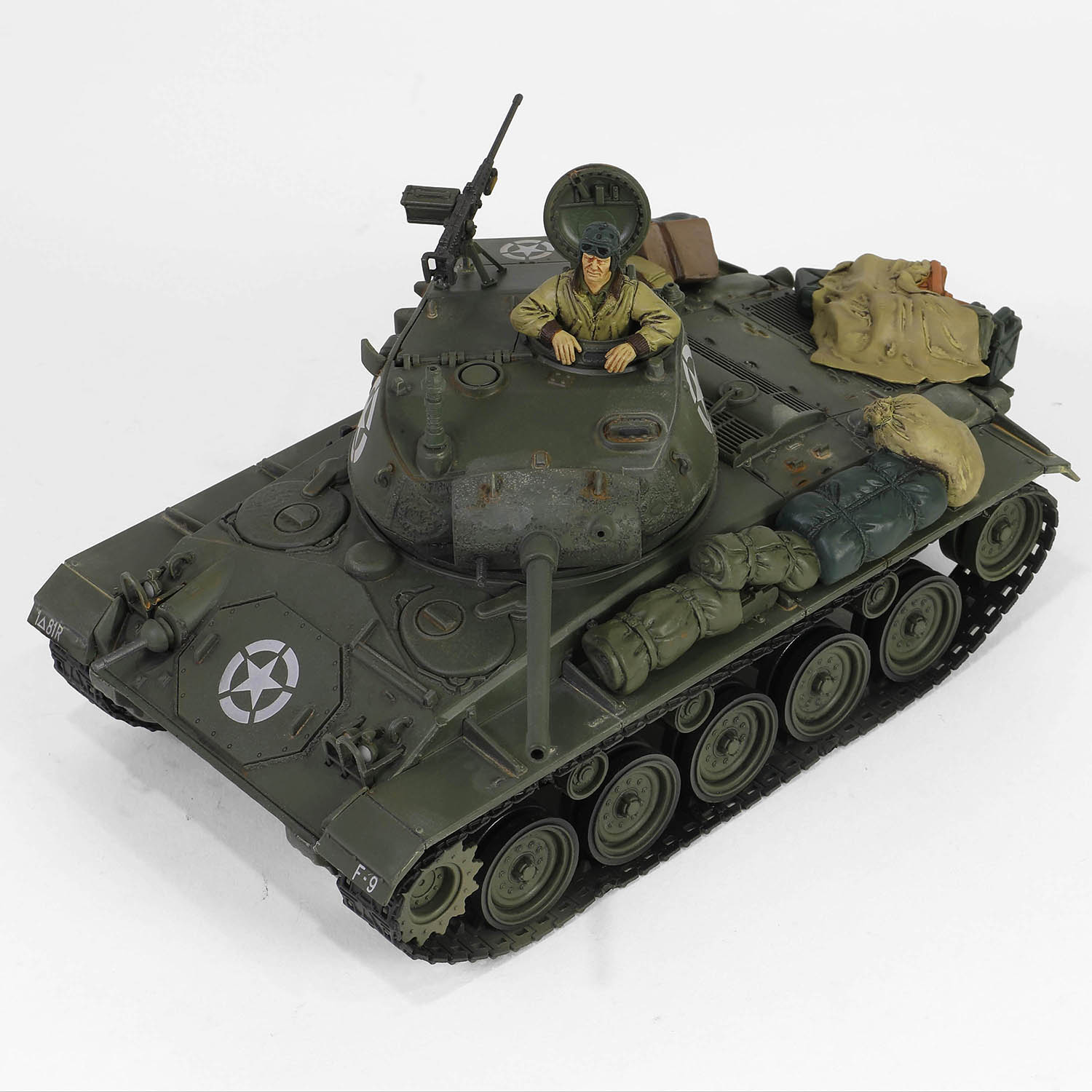 U.S. M24 Chaffee medium tank