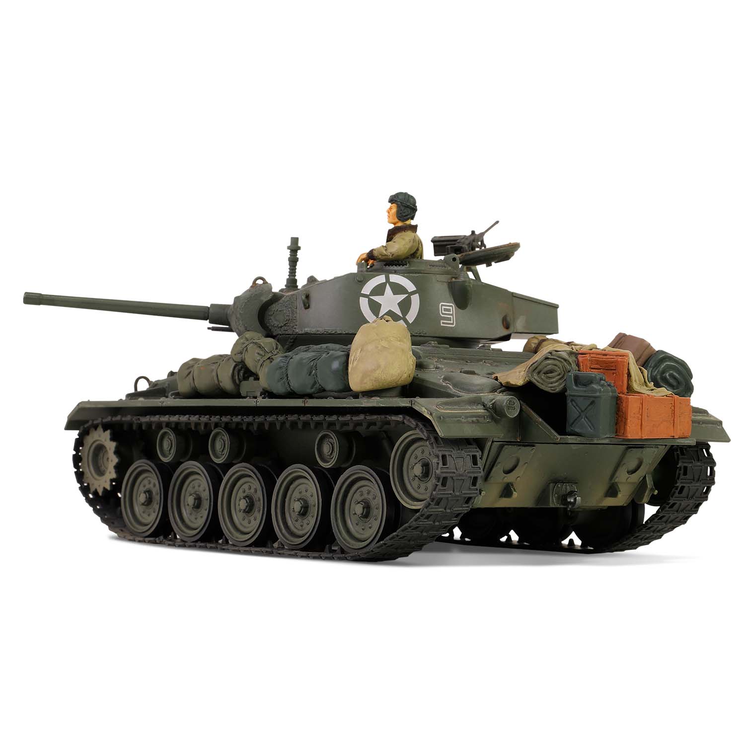 U.S. M24 Chaffee medium tank