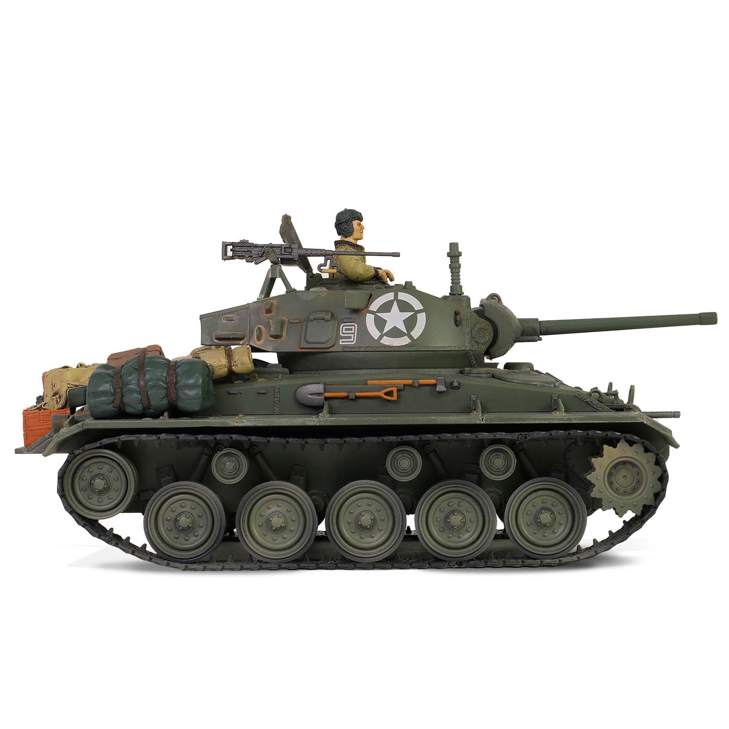 U.S. M24 Chaffee medium tank