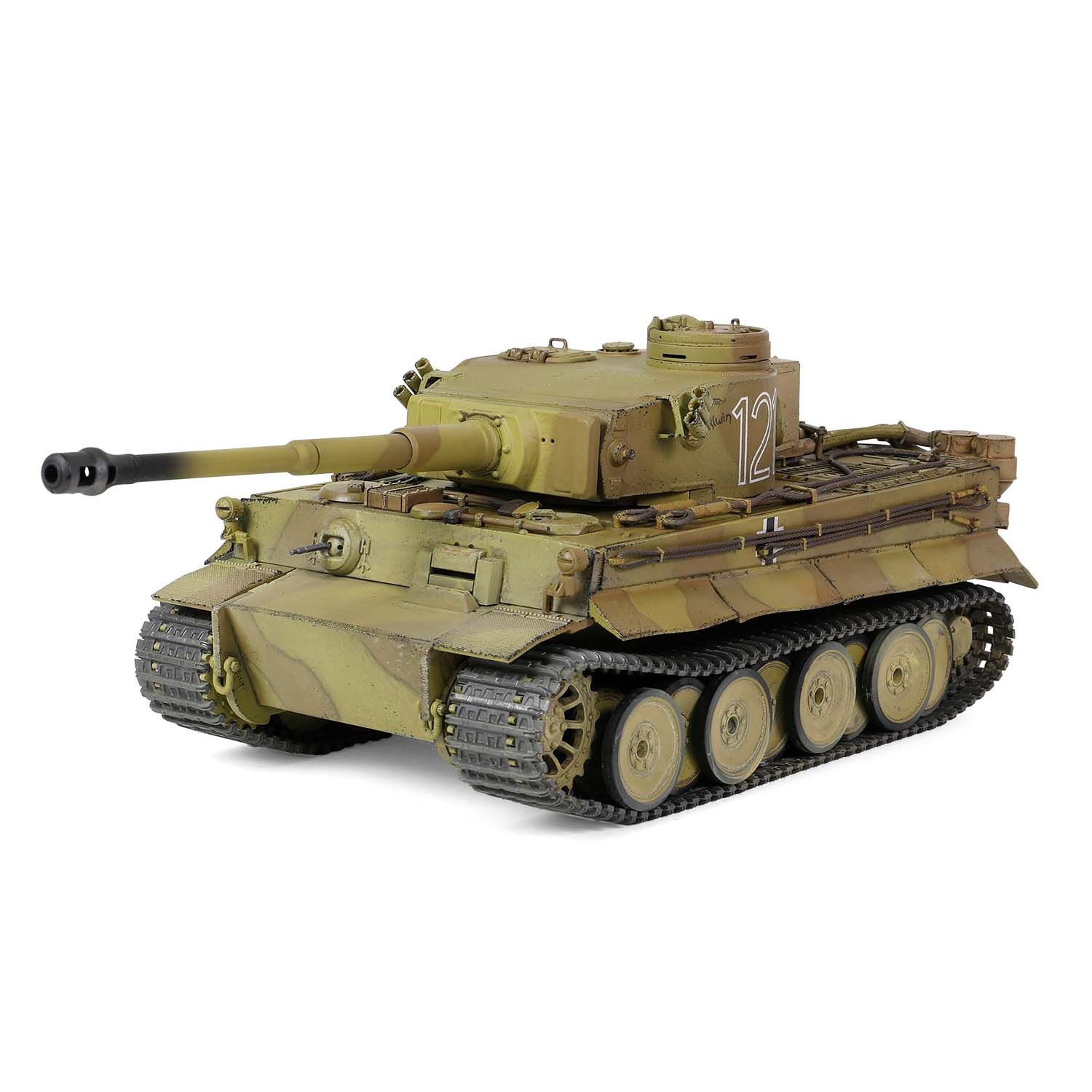 Sd.Kfz.181 PzKpfw VI Tiger Ausf. E heavy tank  (Initial production model) #121, Schwere Panzerabteilung 501, 1943 North African Front Tunisia