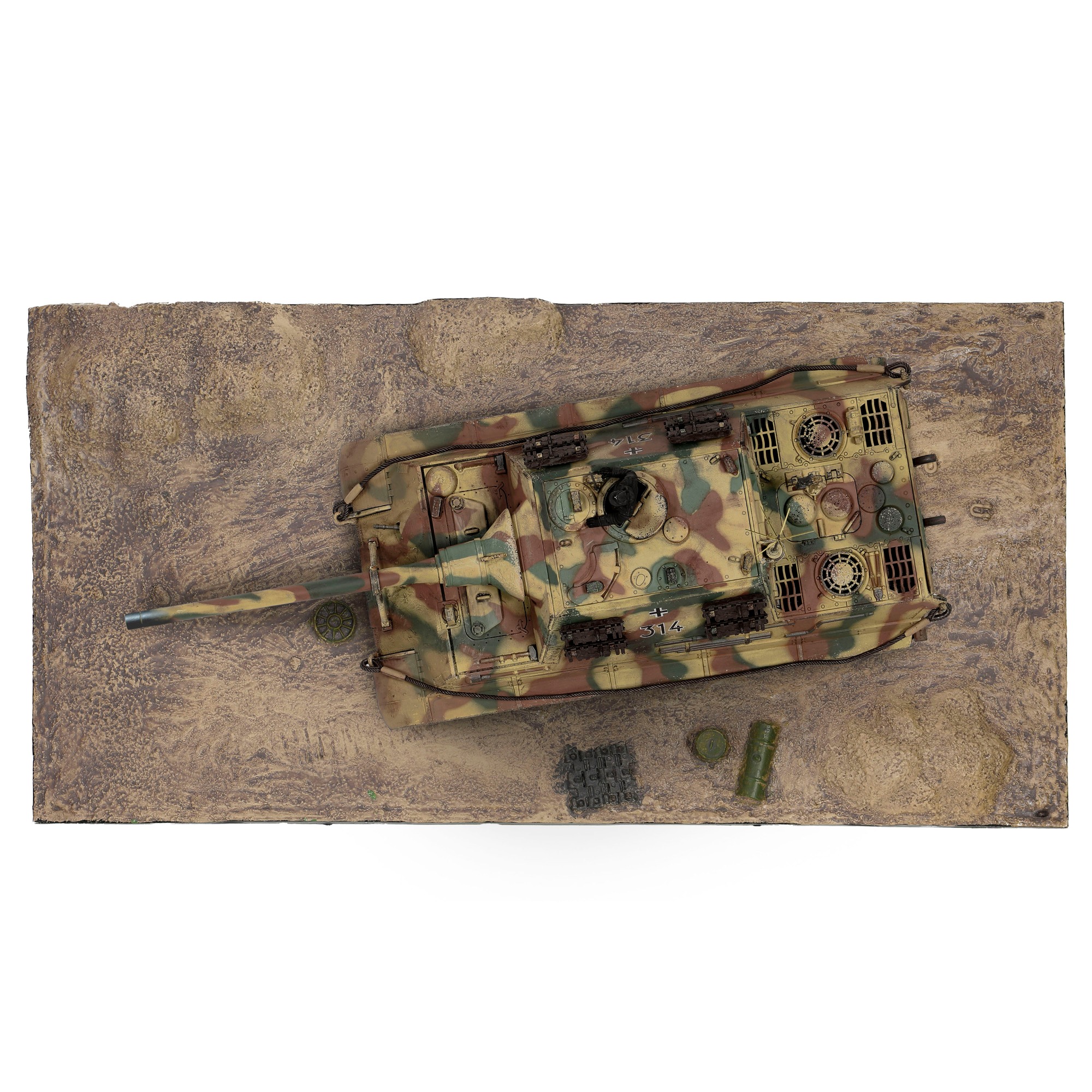 Sd.Kfz.186 Panzerjager Tiger Ausf. B heavy tank "JagdTiger" (Porsche suspension)