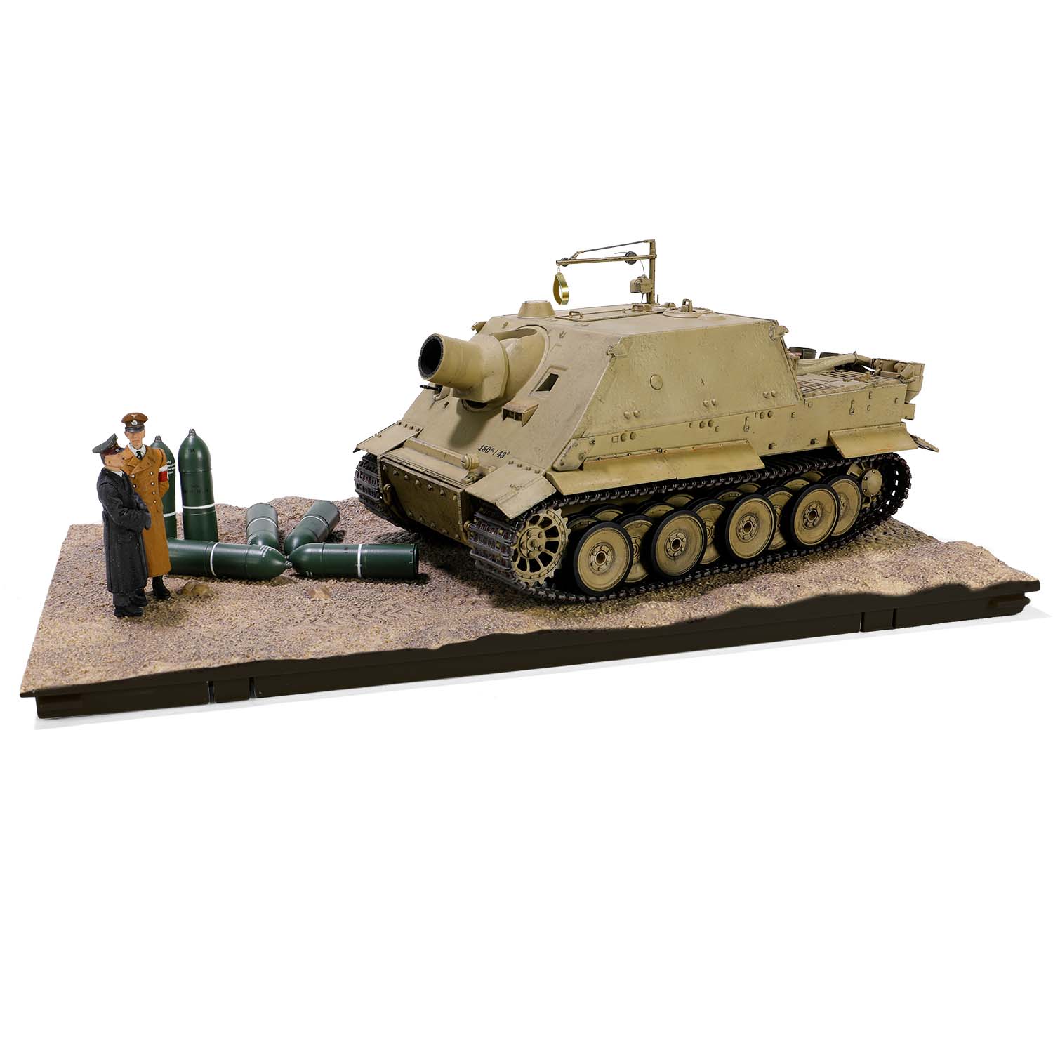 Sturmmorserwagen 606/4 Mit 38cm RW 61 L/3.5 "Sturmtiger" Prototype presentation to FÃ¼hrer, Arys proving ground, East Prussia, Oct 20th, 1943