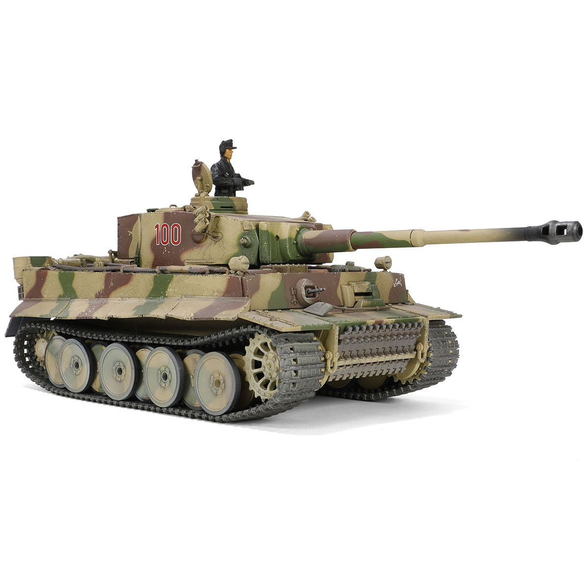 Sd.Kfz.181 PzKpfw VI Tiger Ausf. E heavy tank (Early production model) Schwere Panzerabteilung 505, No. 100, July 1943, Eastern front Kursk