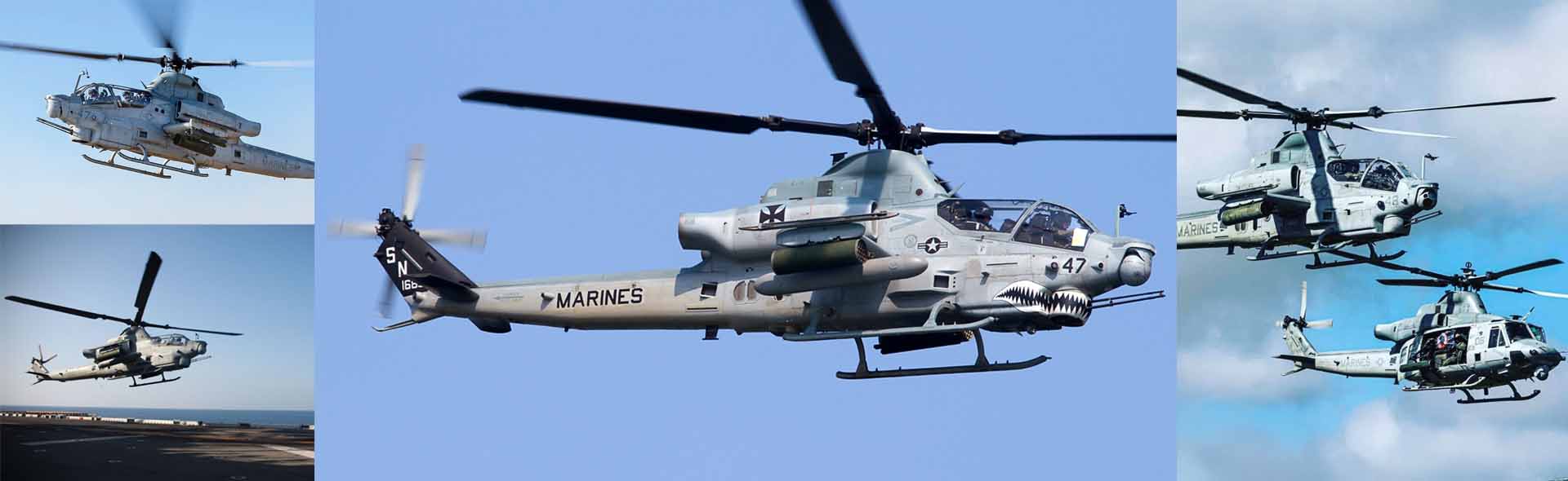 USMC AH-1Z Viper Attack Helicopter, 3rd Marine Aircraft Wing, MAG-39, HMLA-469 ‘Vengeance'  BuNo.168961