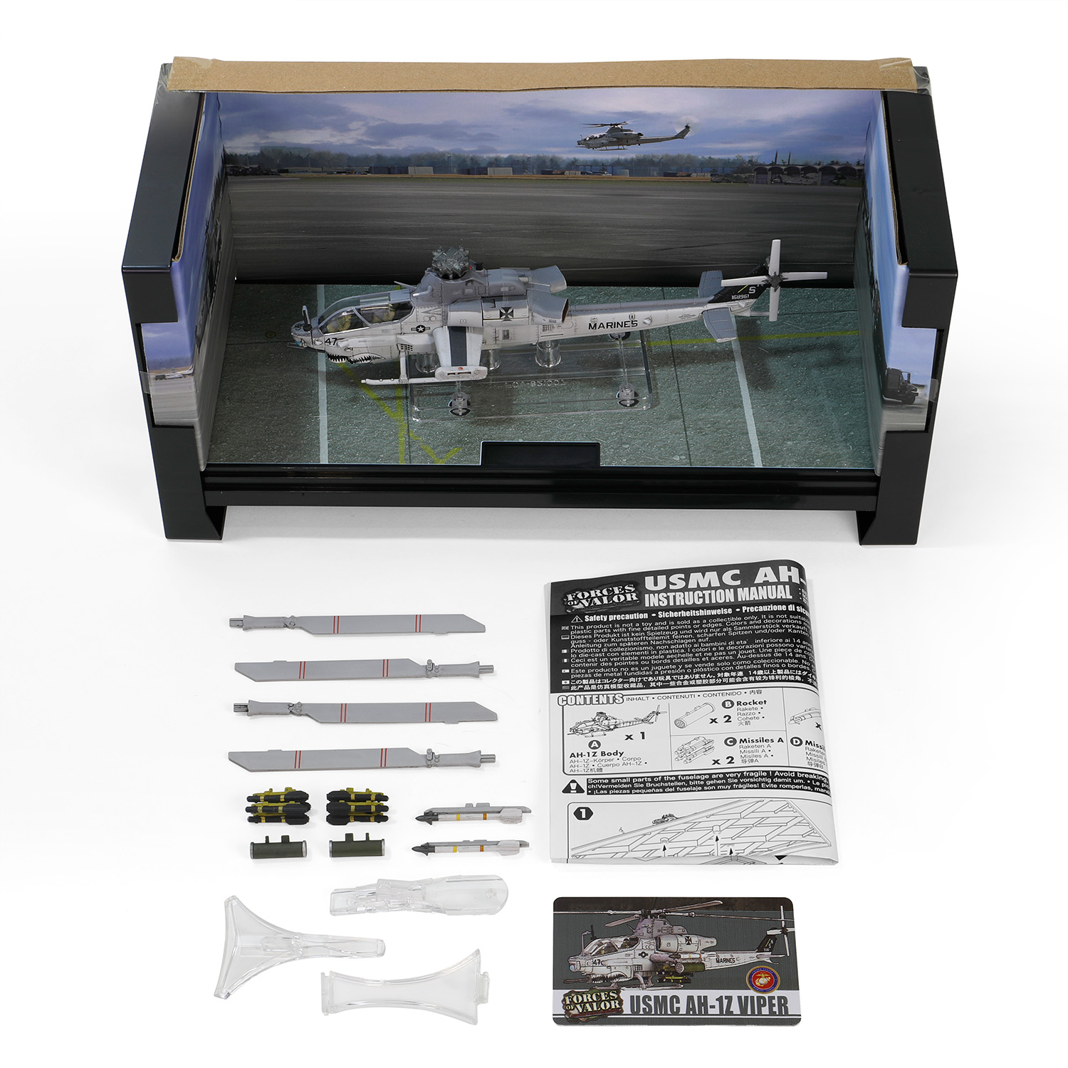 USMC AH-1Z Viper Attack Helicopter, 3rd Marine Aircraft Wing, MAG-39, HMLA-469 ‘Vengeance'   BuNo.168961