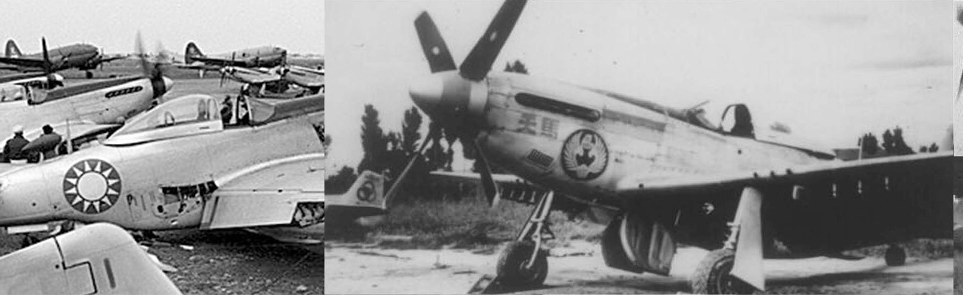 ROC P-51D Mustang aircraft fighter 5th Fighter Group, Captain Cheng Sung Ting, ROCAF, 1949 (#1723)