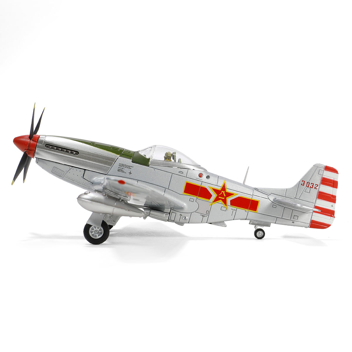 PLA P-51D Mustang aircraft fighter 2nd Squadron, Air Combat Group, People's Liberation Army, Oct. 1st