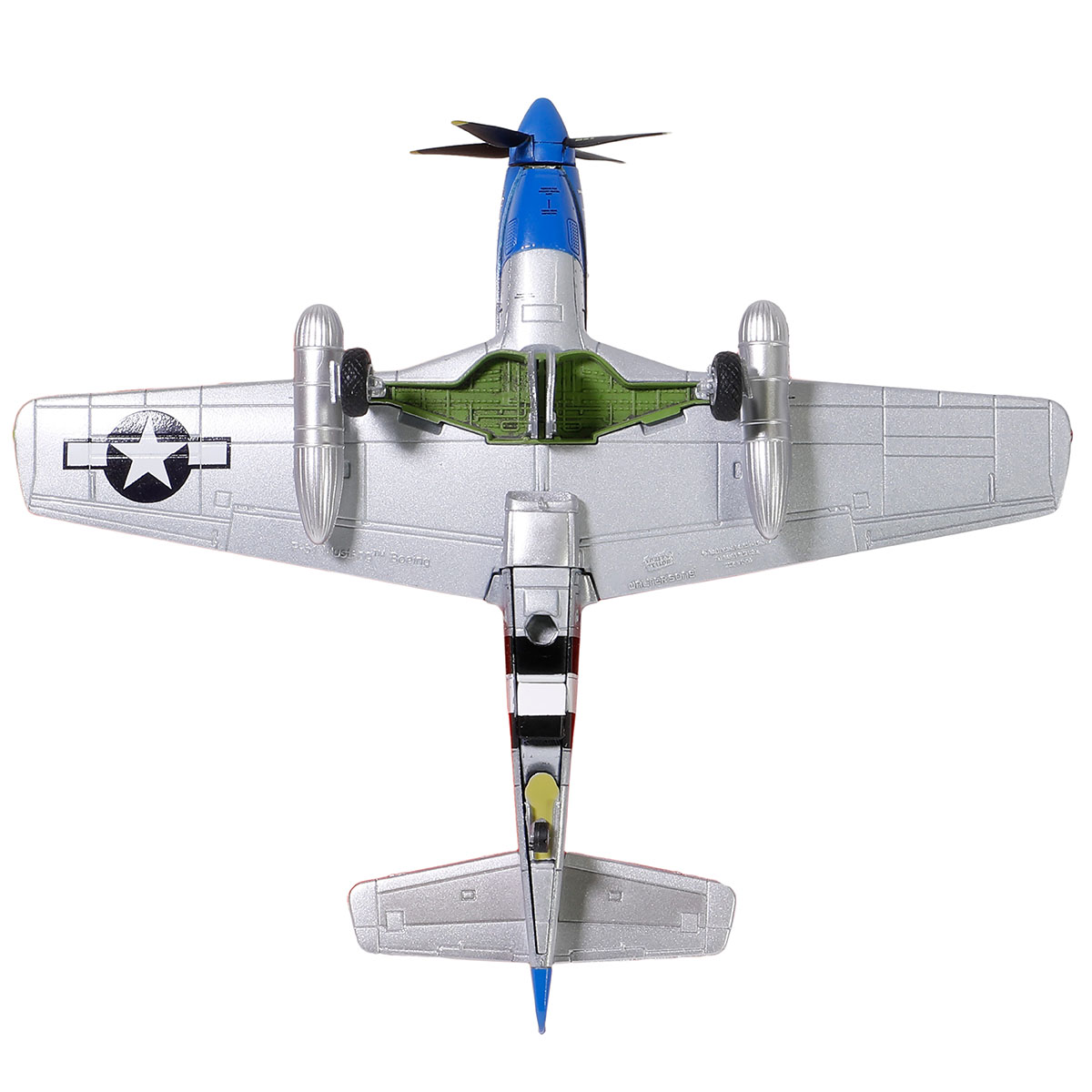 P-51D Mustang aircraft fighter "Petie 3rd", Lt. Col. John C. Meyer, 487th Fighter Squadron, 352nd Fighter Group, USAAF