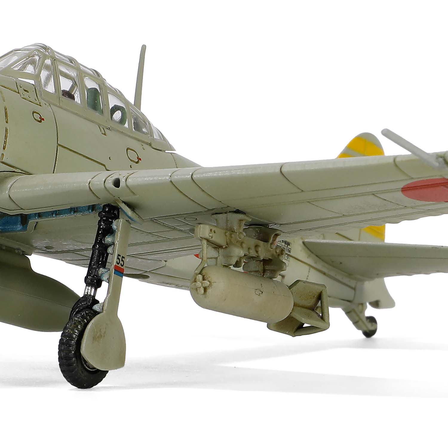Mitsubishi A6M2b (Model 21) "Zero" 2nd Squadron, 1st section, No. 1 "Sigeru Itaya", AI-155, IJN Carrier Akagi, Pearl Habour 1941