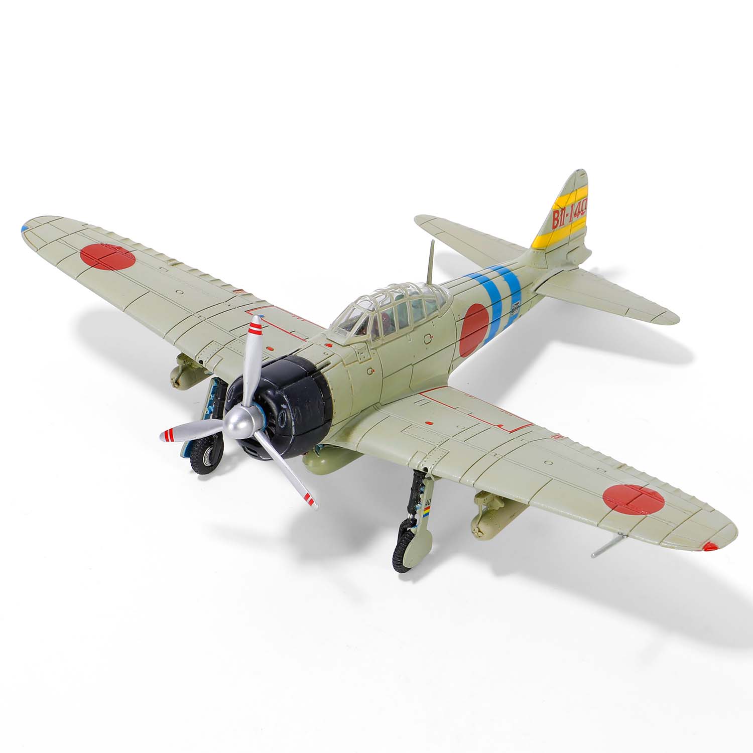 Mitsubishi A6M2b (Model 21) "Zero" 11th Secction, 4th Hikotai, "Sumio Nouno", BII-140, IJN Carrier Hiryu, Pearl Habour