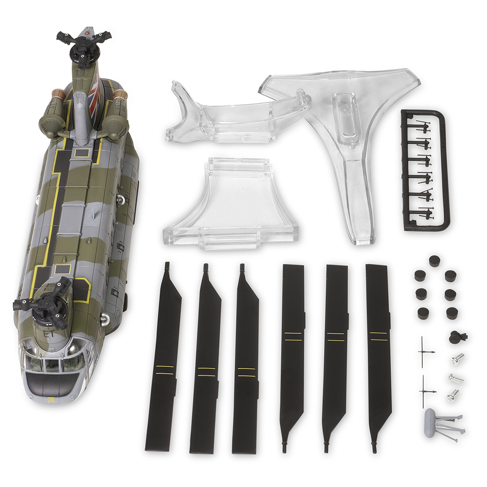 Boeing Chinook HC. Mk.1 helicopter Royal Air Force, No.7 Squadron, "Britforleb: Task Force, Lebanon