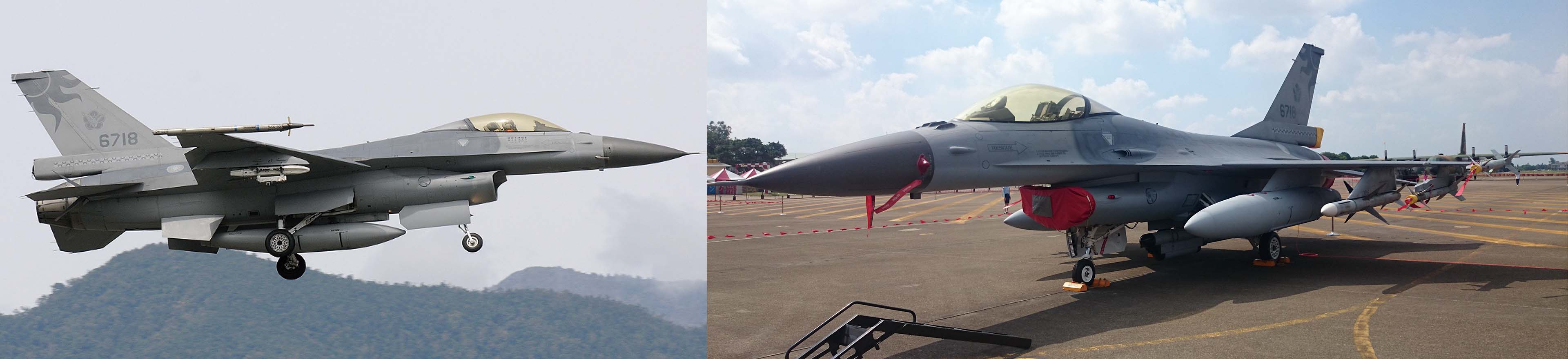 Modern aircraft  Lockheed Martin F-16A, Block#20