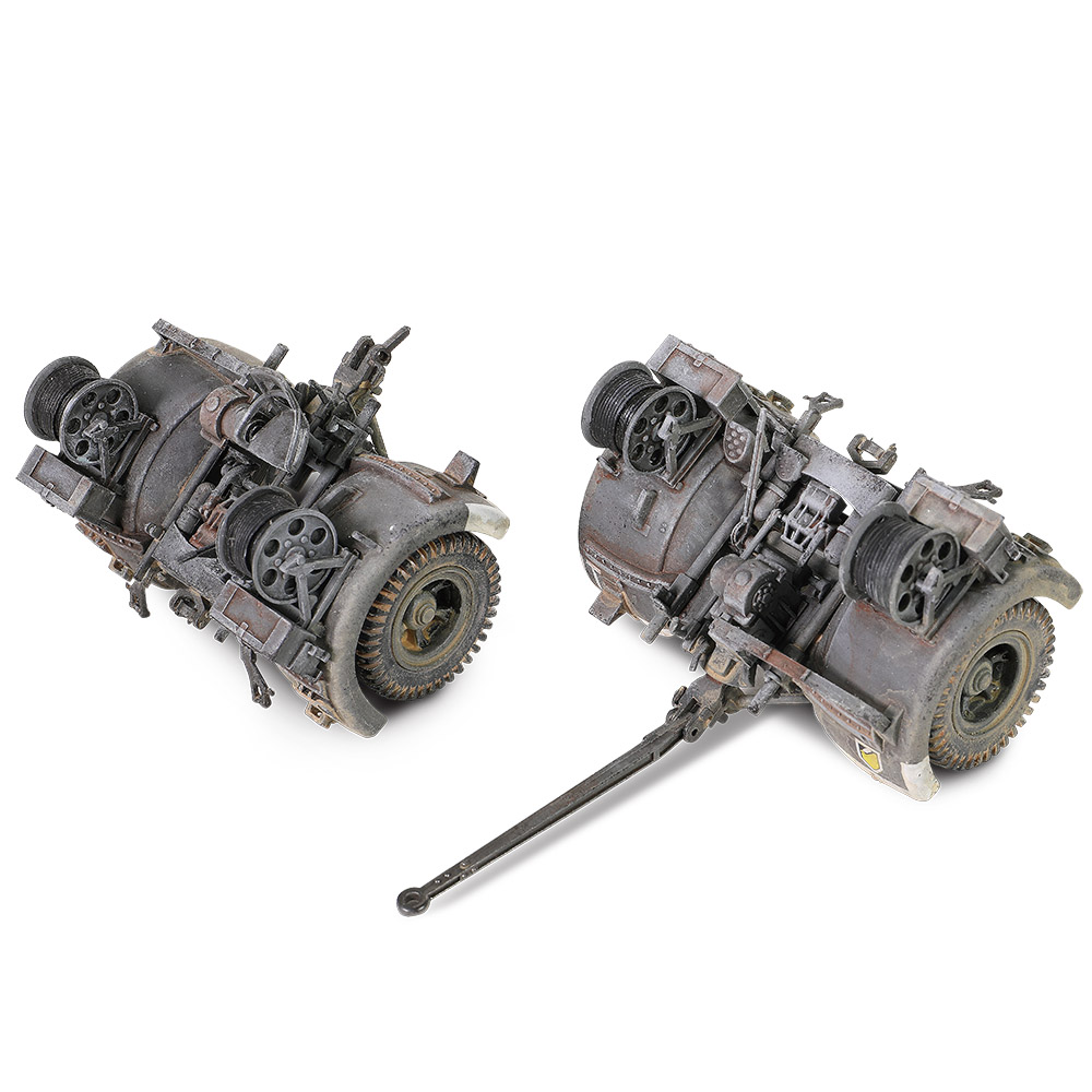 Krupp Flak 36 with Flak Rohr 36 gun barrel & sd. 202 tow vehicle German Army, Stalingrad, USSR, 1943