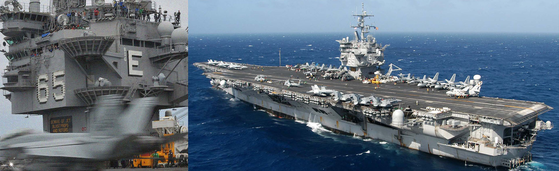 Enterprise-class aircraft carrier - Enterprise (CVN-65), Waterline Edition Operations Enduring Freedom 2001