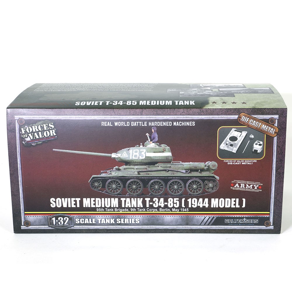 T-34-85 Model 1944 medium tank 95th Tank Brigade, 9th Tank Corps, Berlin, May