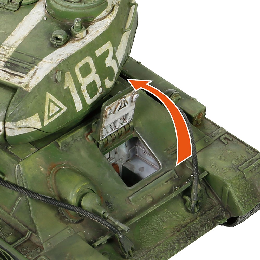 T-34-85 Model 1944 medium tank 95th Tank Brigade, 9th Tank Corps, Berlin, May