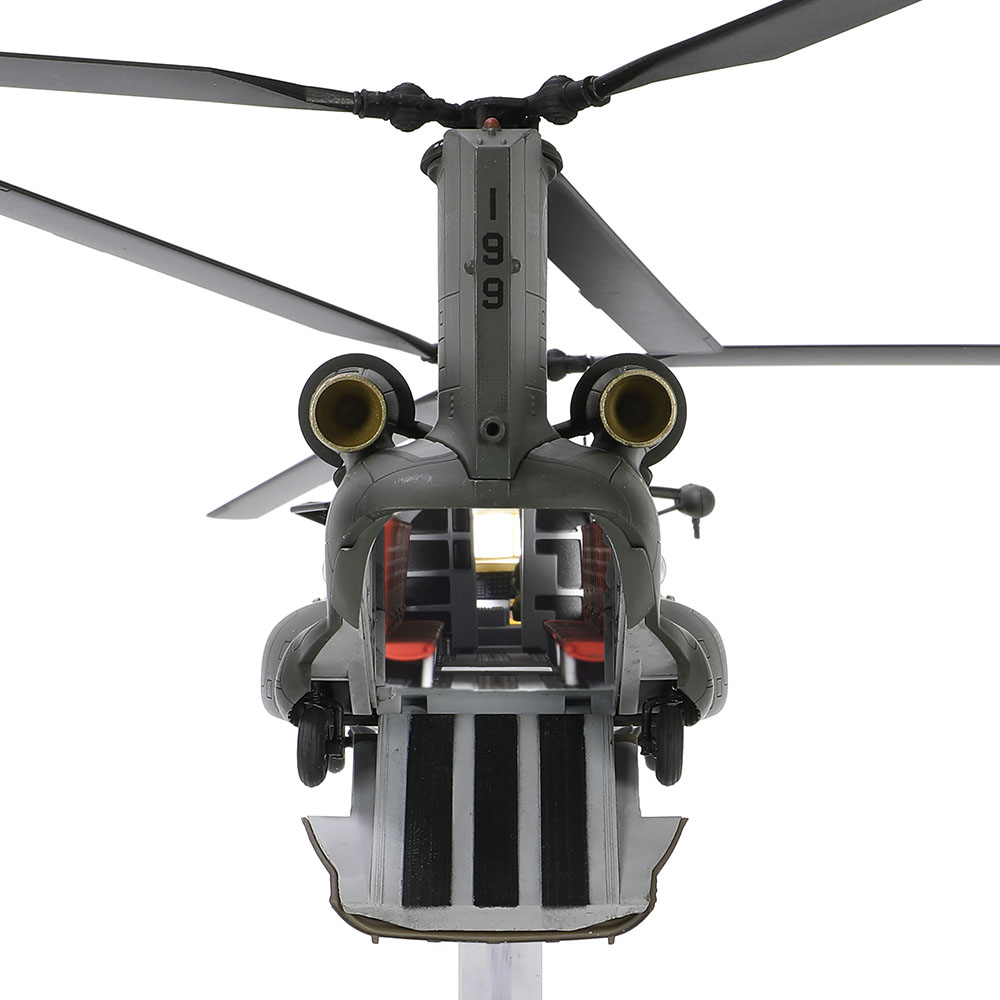 Boeing Chinook CH-47SD helicopter Republic of Singapore Air Force, 127 Squadron, Sembawang Air Base, "HMS Echo medical support", December 18th, 2008