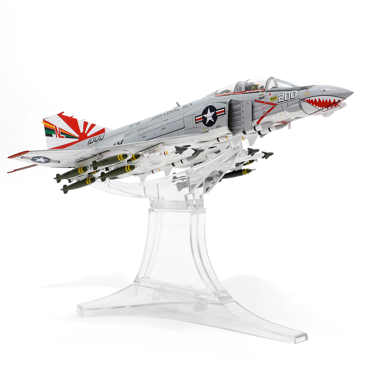 Boeing F-4B Phantom II VF-111 “Sundowners”, USN, VF-111, F-4B 200, USS Coral Sea 1970