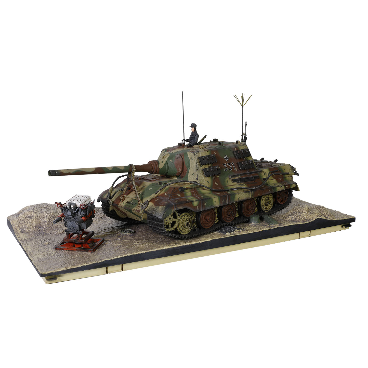 Sd.Kfz.186 Panzerjager Tiger Ausf. B heavy tank "JagdTiger" (Henschel suspension)