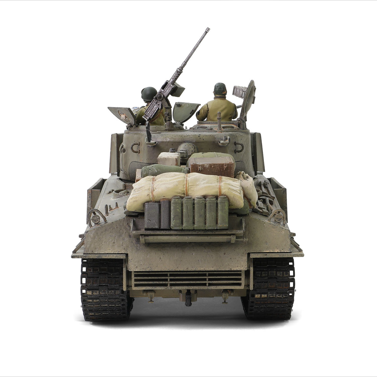 U.S. Sherman M4A3E8(76) Medium Tank “Thunderbolt VII,” 37th Tank Battalion, 4th Armored Division, Germany 1945