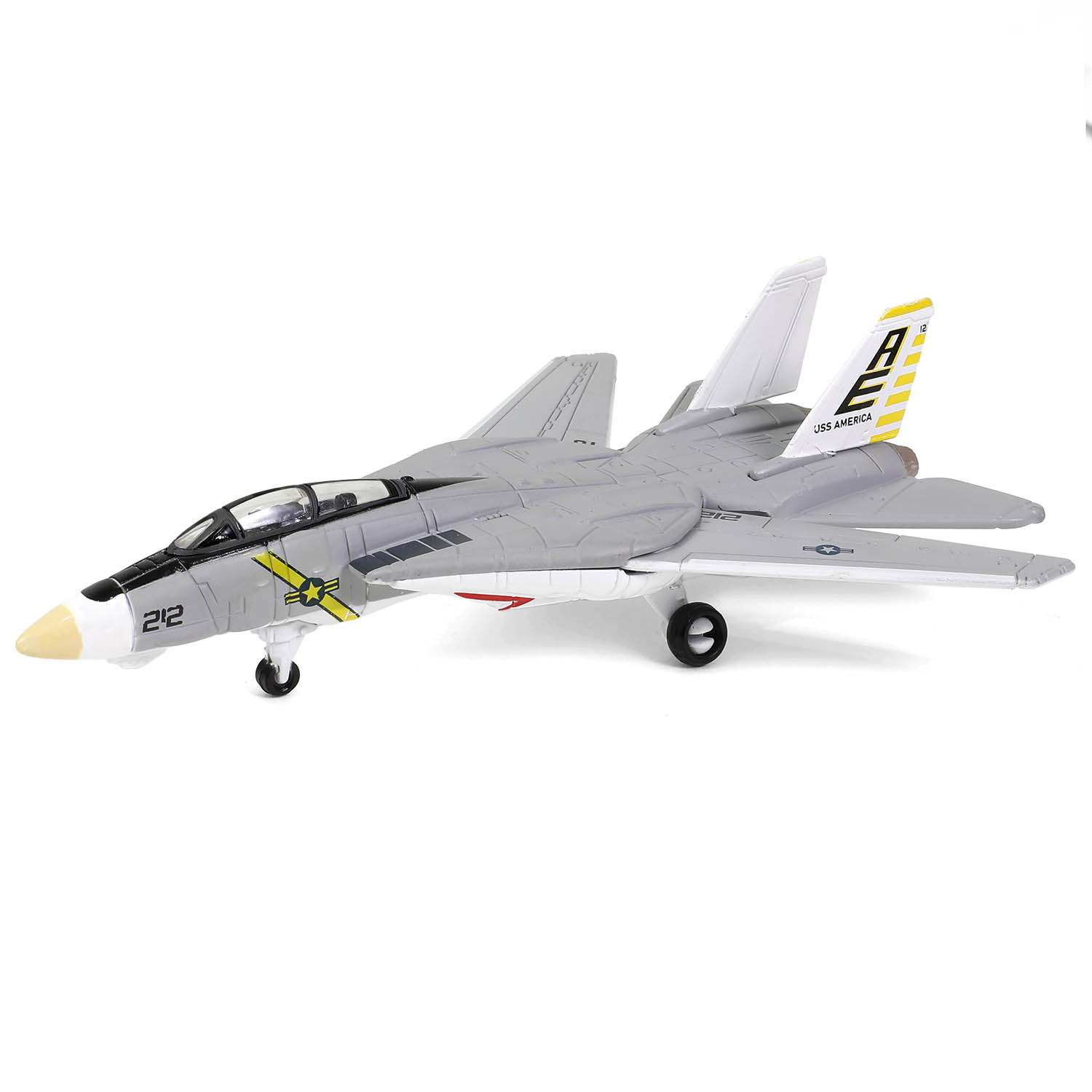 CVN-65 Enterprise deck + 4' Legendary F-14 Tomcat series Section #K deck + F-14B BuNo. 159451, VF-142 Ghostriders, Mediterranean, 1976