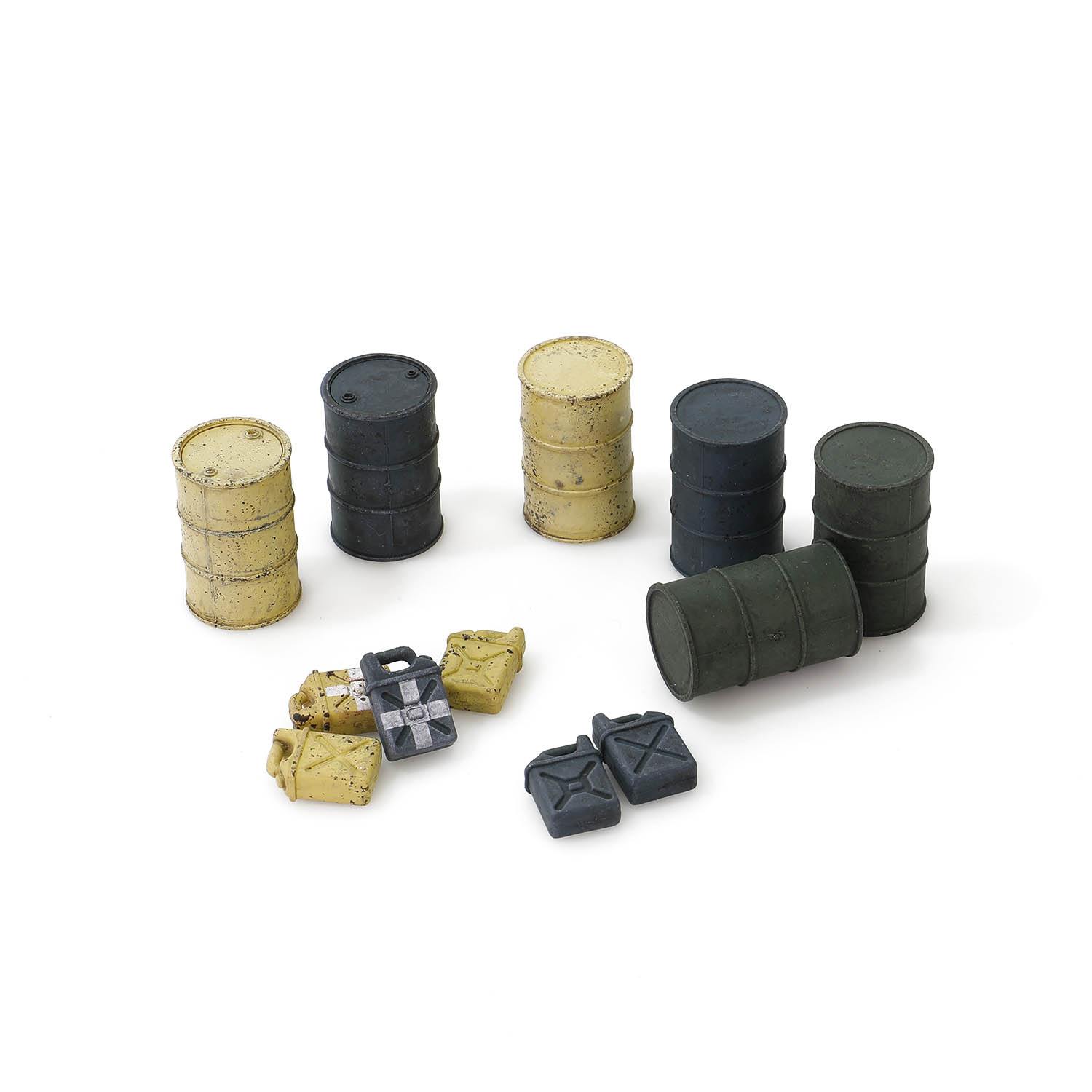 WWII DIY Scene Accessories Series Check Point 1 set